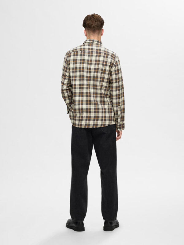 SELECTED HOMME - Reg-Owen Flannel Mix Check Shirt - Bilde 3