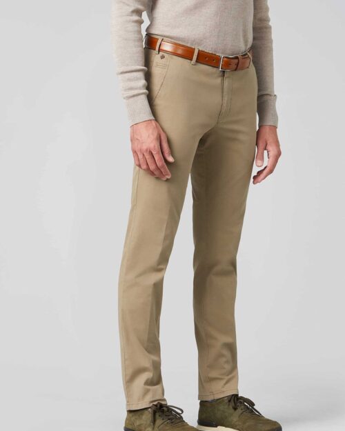 Meyer khaki bomullschinos