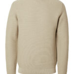 SELECTED HOMME - SLHTION LS KNIT STRUCKTURE MOCK KNIT