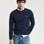 GANT - SUPERFINE LAMBSWOOL C-NECK