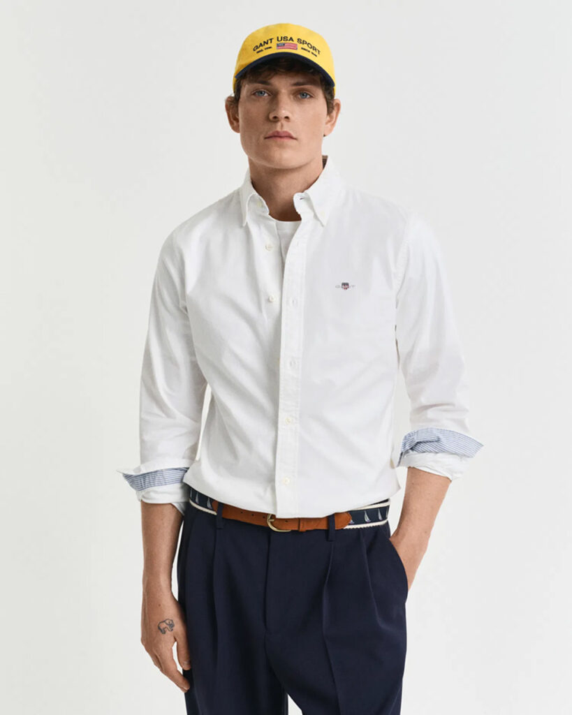 GANT - SLIM OXFORD STRETCH SHIRT