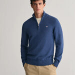 GANT - CASUAL COTTON HALFZIP