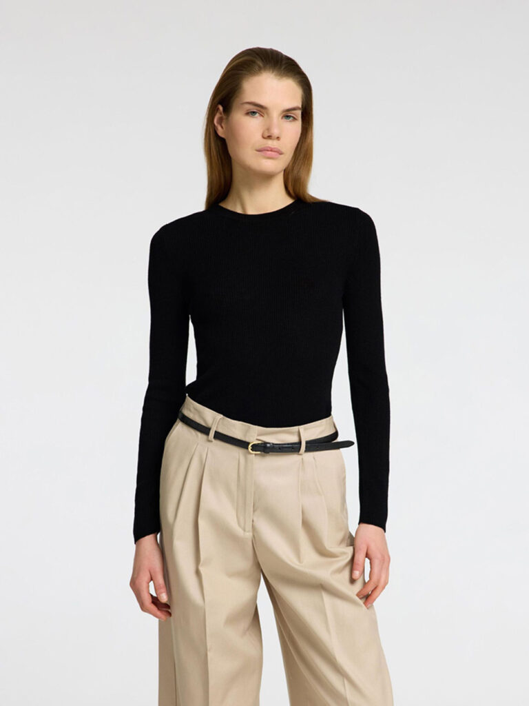 SELECTED FEMME - SLF INGRID LS KNIT LANO O-NECK
