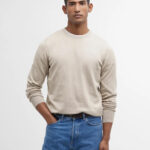 BARBOUR - BARBOUR PIMA COTTON CREW NECK SWEATER