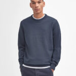 BARBOUR - BARBOUR PIMA COTTON CREW NECK SWEATER