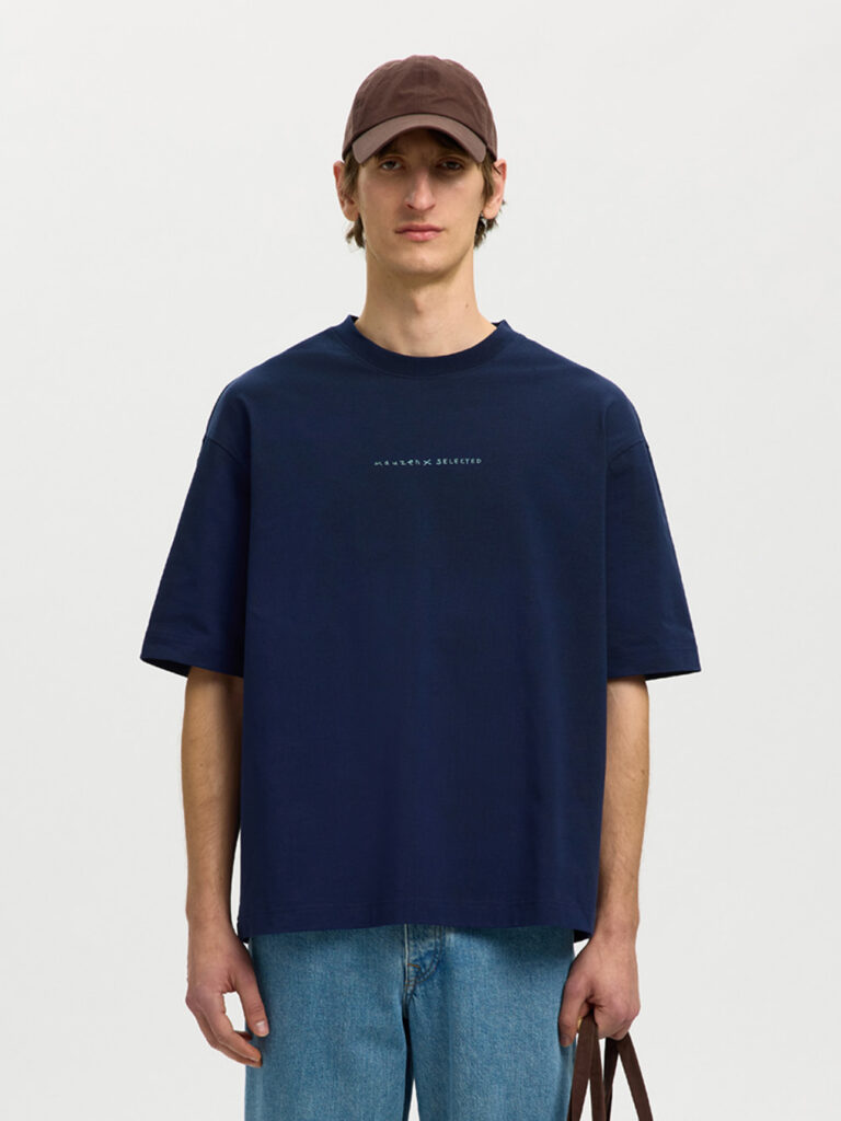 SELECTED HOMME - SLHRELAXNORMAN LICENSE SS TEE