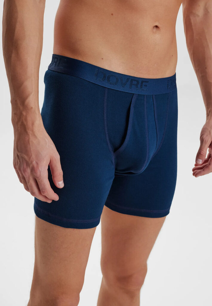 DOVRE - BOXERSHORTS M GYLF RIB-KVALITET
