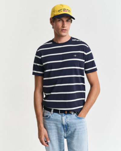 GANT - STRIPED SS T-SHIRT