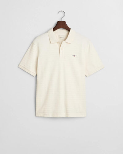 GANT- TEXTURE STRIPE POLO