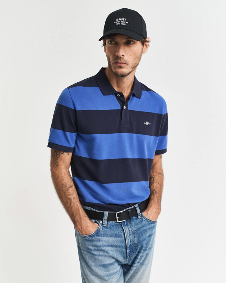 GANT - BLOCK STRIPE POLO