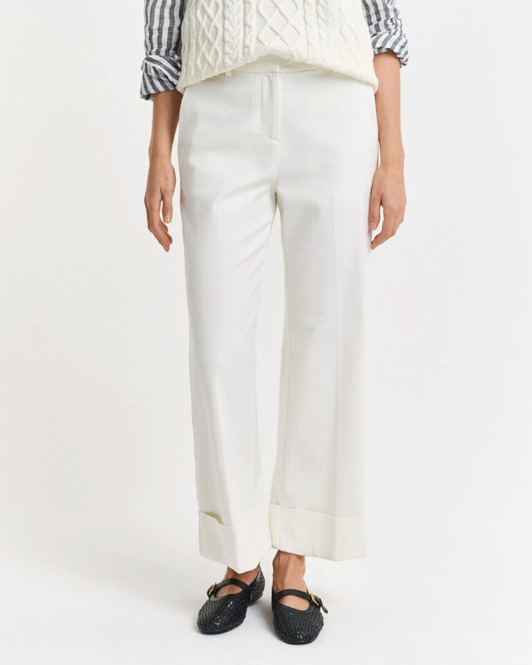GANT - TURN-UP CREASE PANT