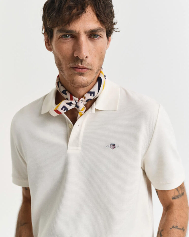 GANT - TEXTURED POLO PIQUE