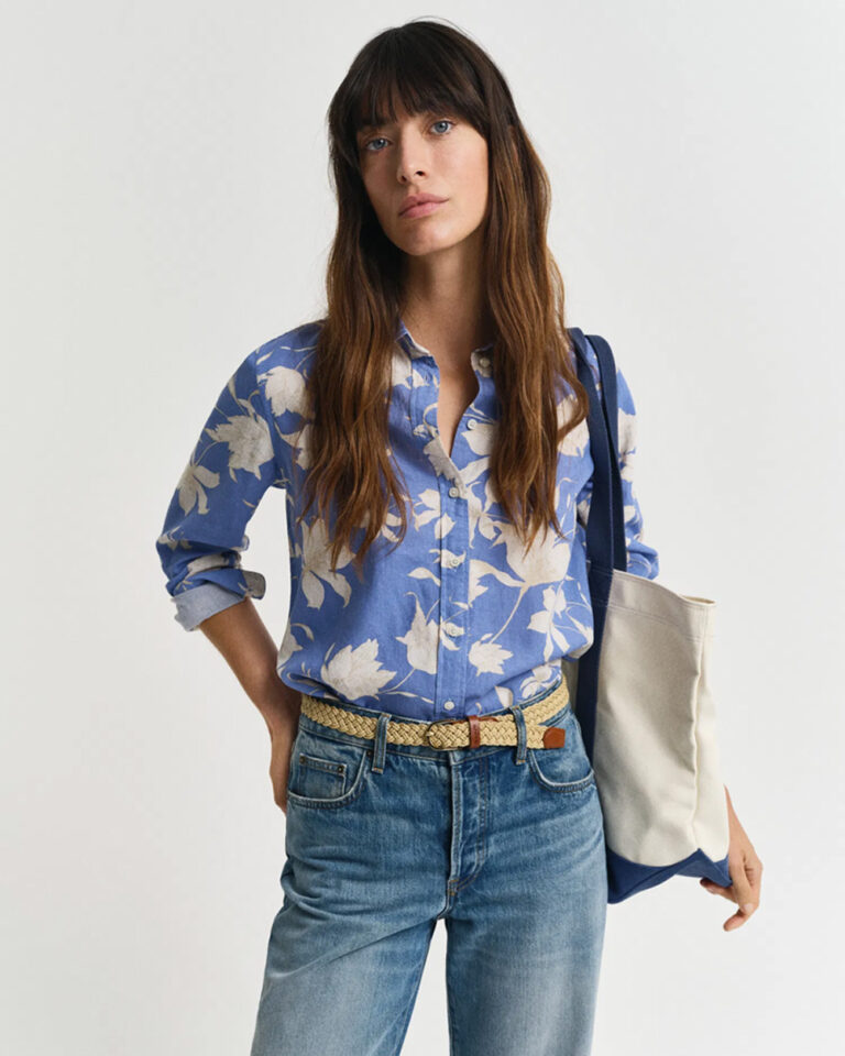 GANT - REG FLORAL PRINT SHIRT