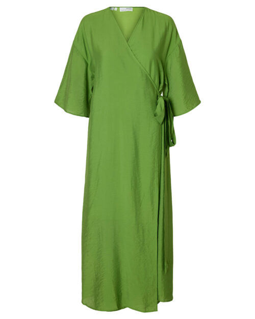 SELECTED FEMME - SLF VILMI 3/4 ANKLE WRAP DRESS