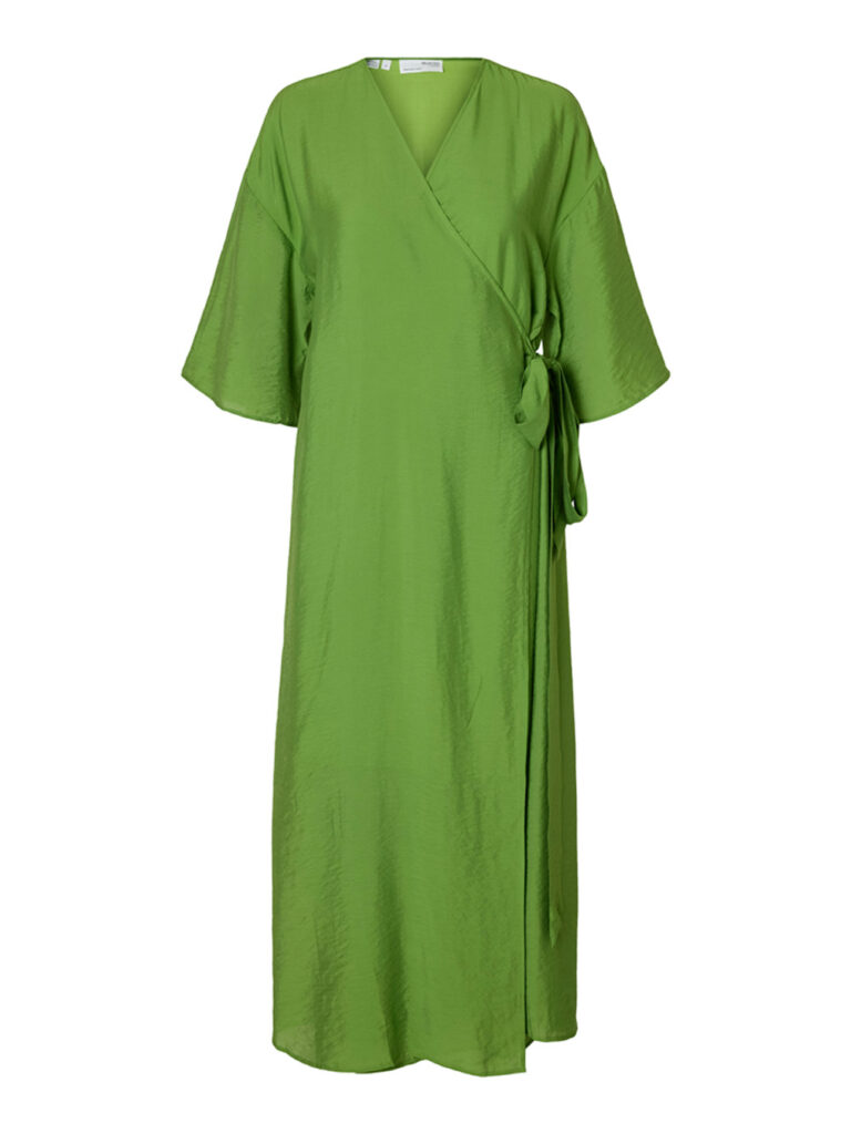 SELECTED FEMME - SLF VILMI 3/4 ANKLE WRAP DRESS