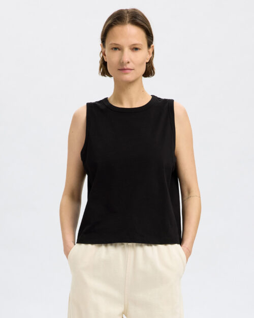 SELECTED FEMME - SLF ESSENTIAL SL BOXY TANK TOP