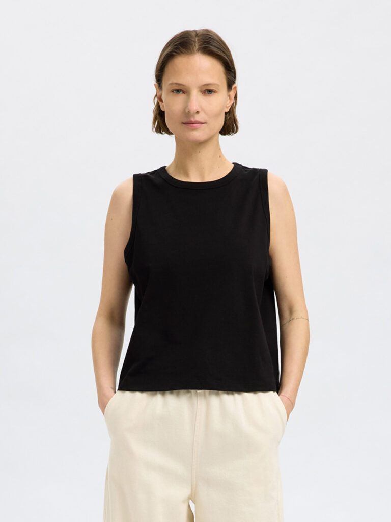 SELECTED FEMME - SLF ESSENTIAL SL BOXY TANK TOP