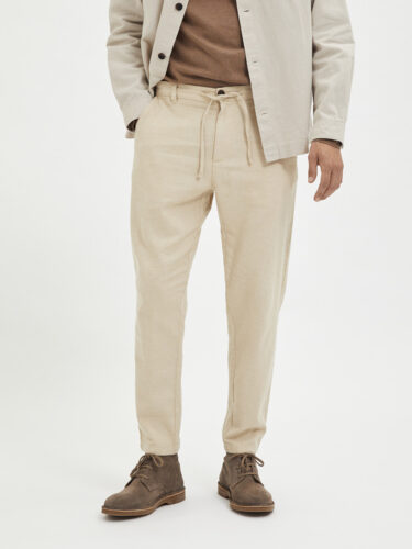 SELECTED HOMME - SLH175- SLIM APE BRODY LINEN PANT