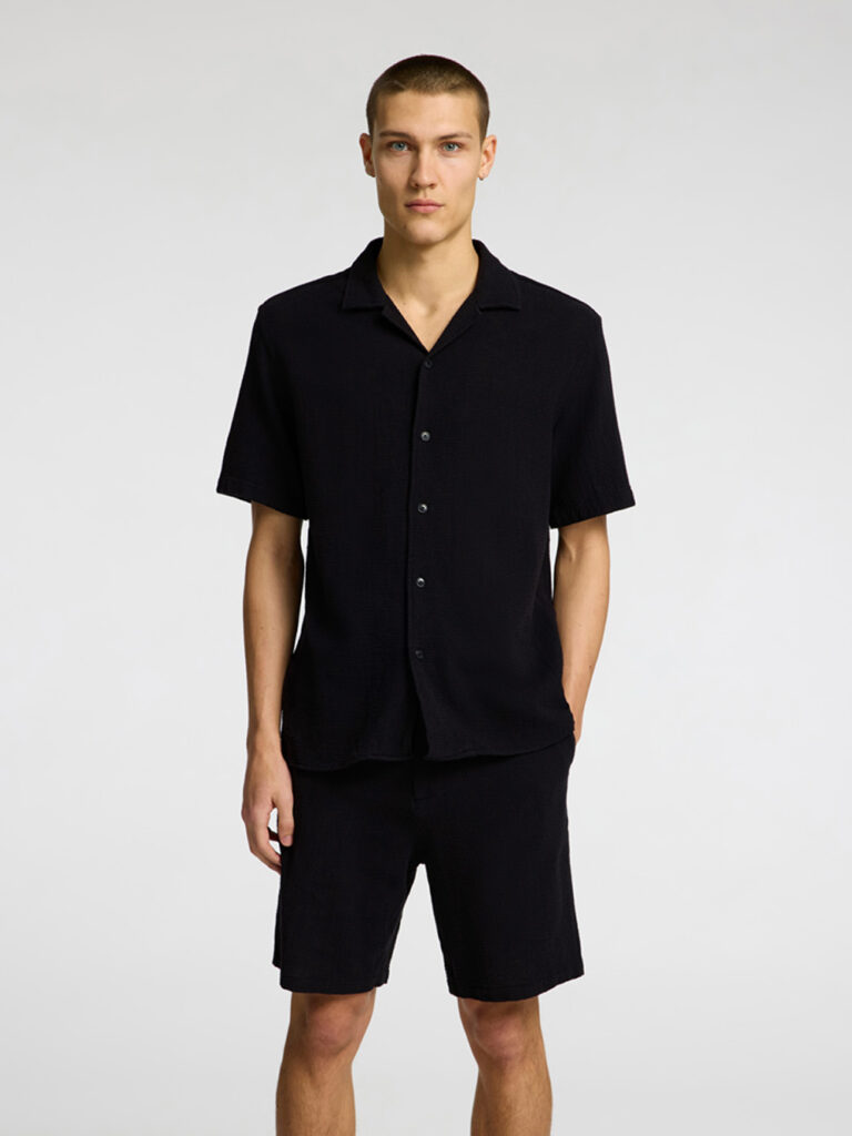 SELECTED HOMME - SLHRELAX- SAL SHIRT SS RESORT