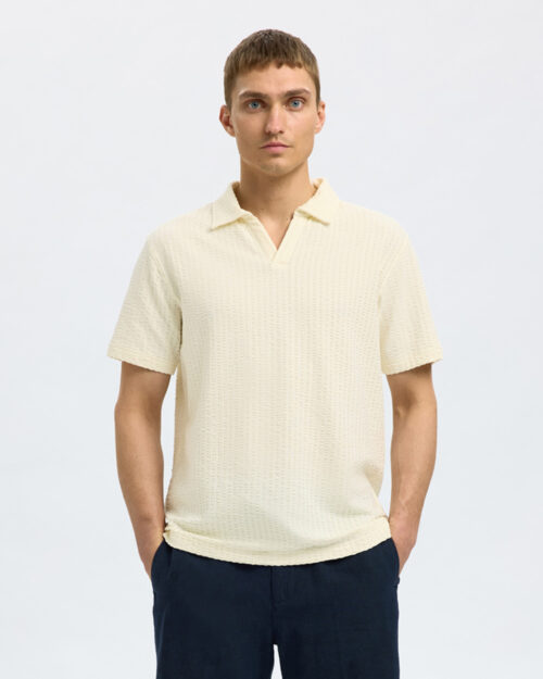 SELECTED HOMME - SLHBLAKE AKE SPLITNECK SS POLO