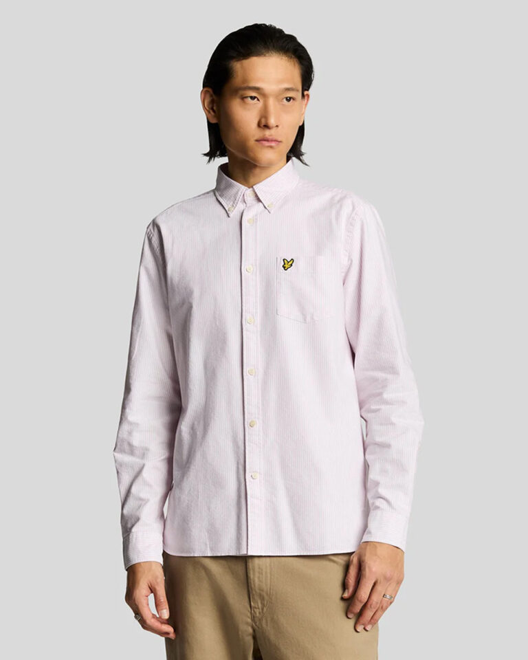 LYLE & SCOTT - STRIPE OXFORD SHIRT