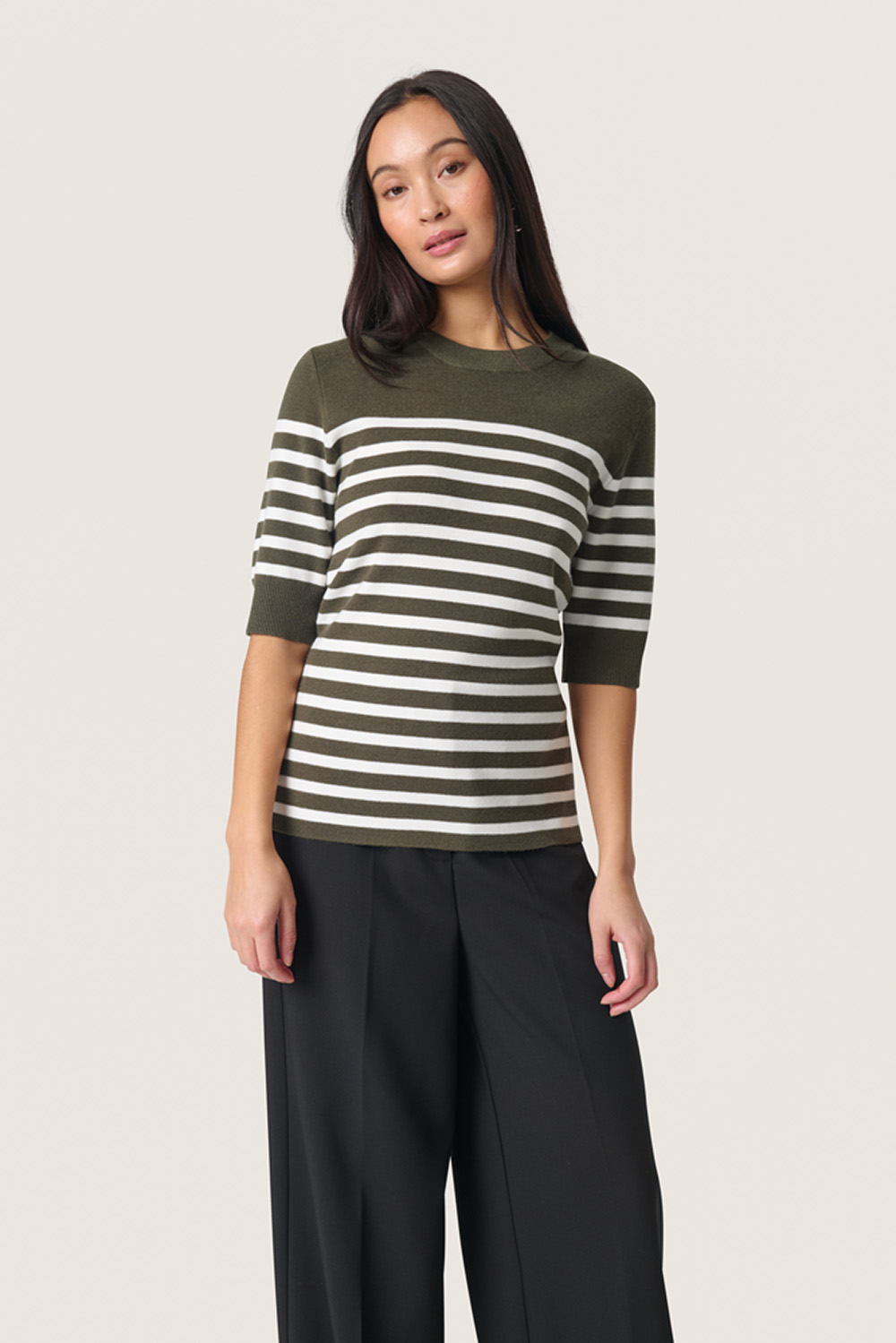SOAKED IN LUXURY - SL SPINA STRIPED TEE