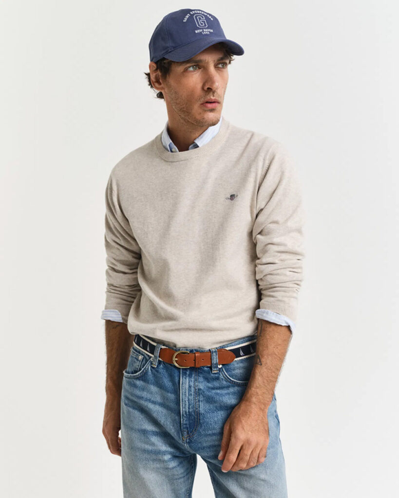 GANT - CLASSIC COTTON C-NECK