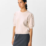 OBJECT - OBJ YUKI S/S RE KNIT PULLOVER