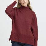 Pulz Jeans - PZ STEFFI OPEN POLO PULLOVER