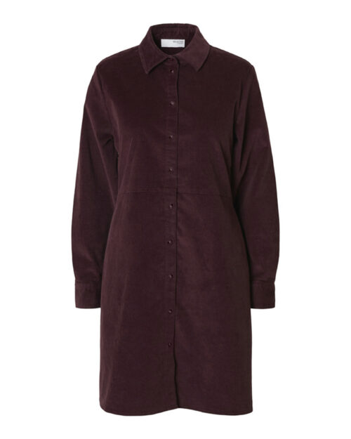SELECTED FEMME - SLF RUNA SHORT CORDUROY DRESS