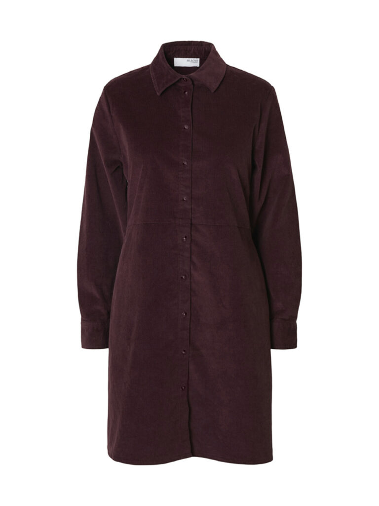 SELECTED FEMME - SLF RUNA SHORT CORDUROY DRESS