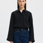 SELECTED FEMME - SLF AMARA LS RELAXED SHIRT