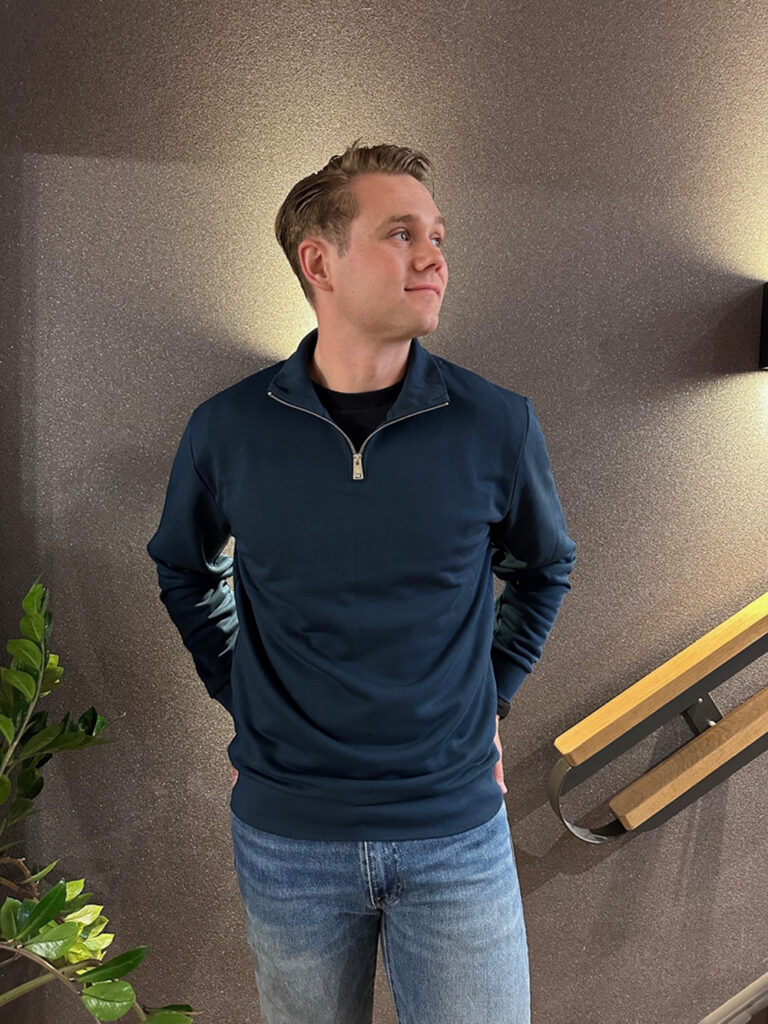 LINDBERGH - HALF ZIP SWEAT