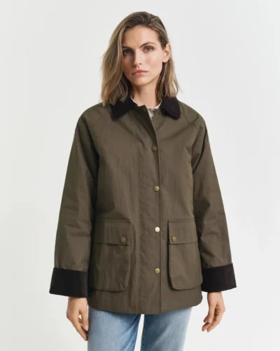 GANT - WAXED COTTON BARN JACKET