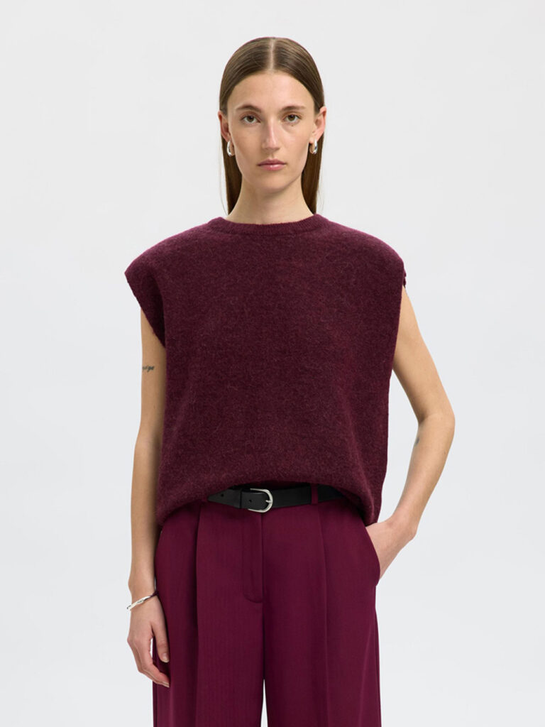 SELECTED FEMME - SLF LULU SL KNIT VEST