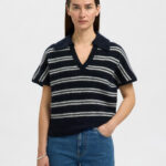 SELECTED FEMME - SLF LULU SS KNIT POLO