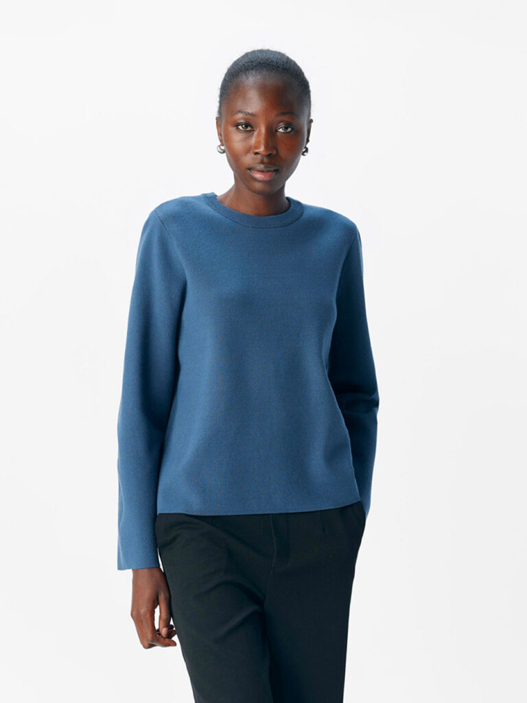 OBJECT - OBJREYNARD SQUARE SLEEVE O-NECK