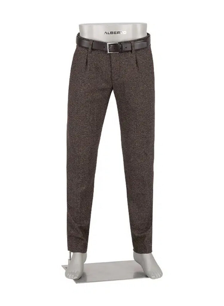 ALBERTO - LOU-J-PL - WOOL PANT