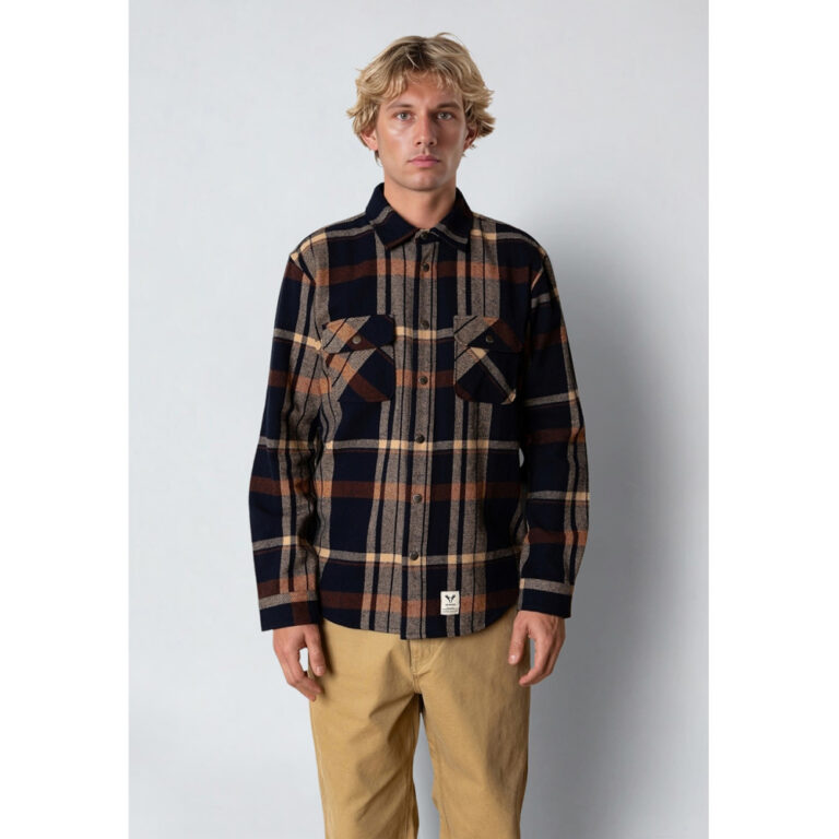 FAT MOOSE - ADRIAN COTTON CHECK SHIRT