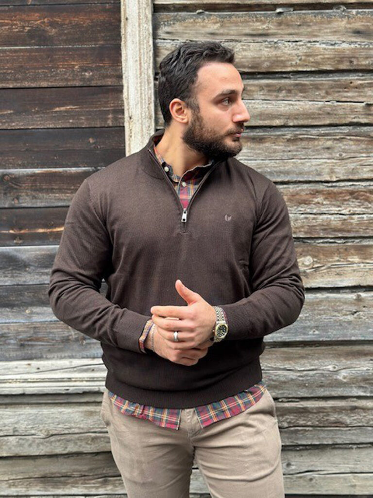 SKJELLAND - MALCOM HALVZIP GENSER