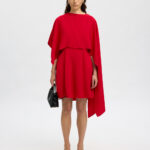 SELECTED FEMME - SLF LEONORE REG SL CAPE DRESS