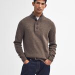 BARBOUR - PATCH HALF ZIP KNITTED