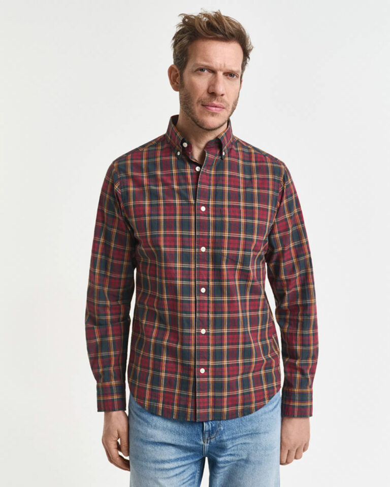 GANT - REG ARCHIVE POPLIN CHECK SHIRT