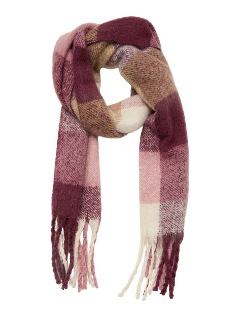 OBJECT - OBJ MITTA CHECK SCARF