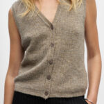 OBJECT - OBJ DIANA RE V-NECK KNIT VEST