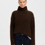 SELECTED FEMME - SLF GABRIELLA LS KNIT HIGH NECK