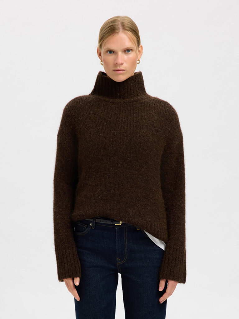 SELECTED FEMME - SLF GABRIELLA LS KNIT HIGH NECK