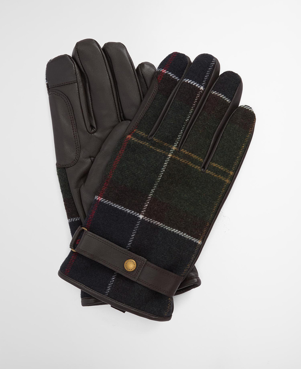 BARBOUR - BARBOUR NEWBROUGH TARTAN HANSKE
