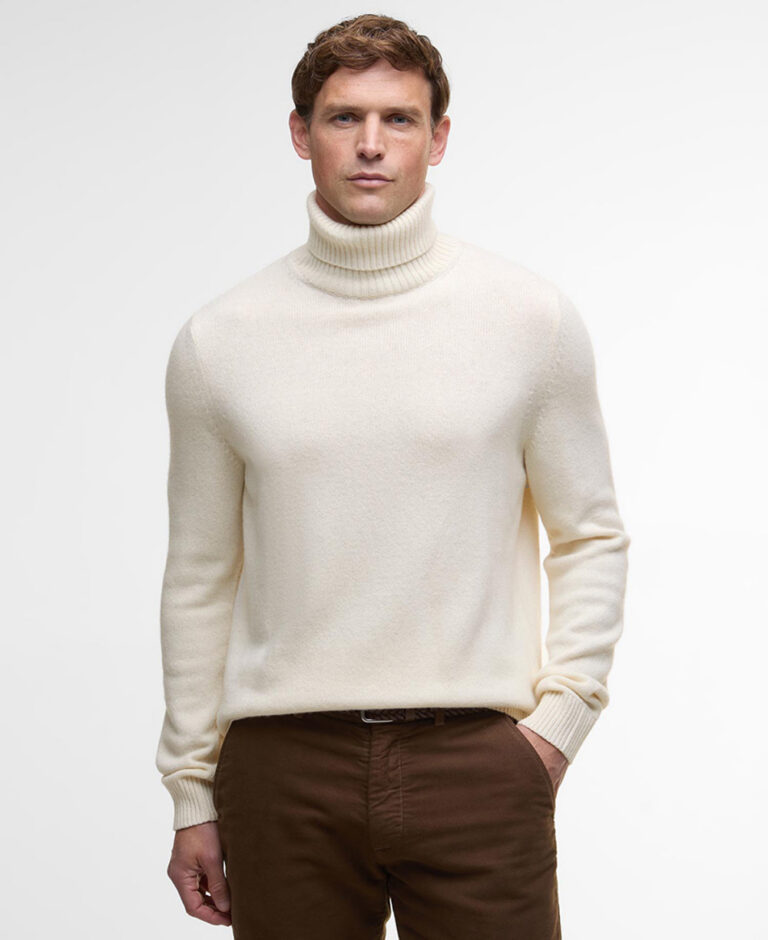 BARBOUR - BARBOUR KELP ROLL NECK JUMPER