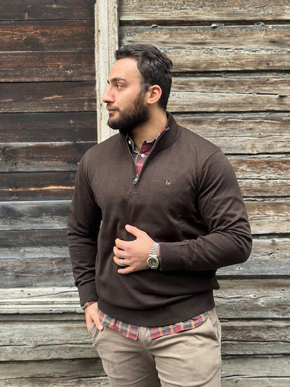 SKJELLAND - MALCOM HALVZIP GENSER